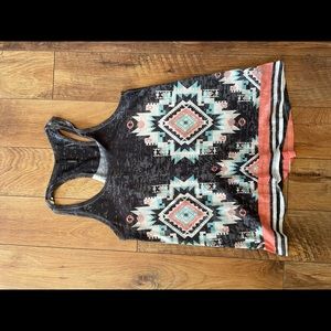 Western or Aztec lightweight tank